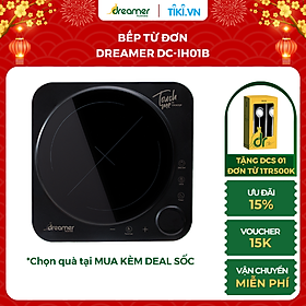 Mua Bếp Từ Đơn Dreamer DC-IH01  chống tràn  cảnh báo nhiệt dư  khóa trẻ em - BH 12tháng  Hàng chính hãng