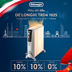 Mua  Hàng chính hãng  Máy sưởi dầu DeLonghi Dragon 4 TRD41025