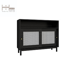 Mua  Happy Home Furniture  ROTAN  Tủ đựng đồ 2 cánh lùa - chân sắt   100cm x 34cm x 80cm ( DxRxC)  TCL_033