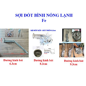 Sợi đốt - ruột dùng cho bình nóng lạnh Ferroli bát 6.3 8.3 9.3 cm - Mayso - mai so BNL Feroli - Cọc đốt Ferolli