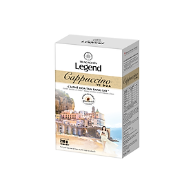 Trung Nguyên Legend - Cà phê hoà tan rang xay Cappuccino Coconut - Hộp 12 gói x 18gr