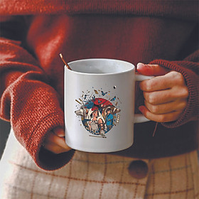 Ly cốc sứ IN HÌNH phim hoạt hình Ghibli 