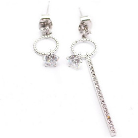 Hoa Tai Bạc 925 Hàn Quốc 470E-S