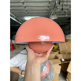 Đèn trang trí phòng khách bàn ăn hình "TÁO CẮN DỞ" D230mm 6 màu: Trắng, Xanh, Vàng, Đen, Cam, Hồng