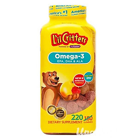 Kẹo Gấu L'il Critters Omega - 3