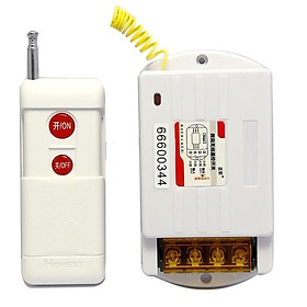 Mua Bộ công tắc điều khiển từ xa 1Km 30A/220V (6220ZR-Nút đỏ)