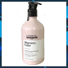 DẦU GỘI GIỮ MÀU TÓC NHUỘM L'OREAL SERIE EXPERT VITAMINO COLOR PROFESSIONAL SHAMPOO 500ML