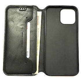 Bao da cho iPhone 13 Pro Max Skin Wallet Card Shock Chống sốc