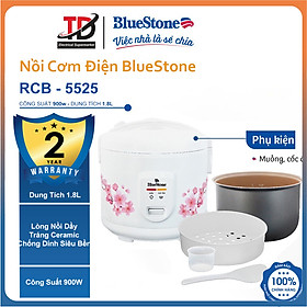 Mua Nồi Cơm Điện BlueStone RCB-5525  1.8Lit-700W  Hàng Chính Hãng