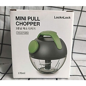 Mua Dụng Cụ Băm Nhỏ Rau Củ Quả  Xay Tỏi Ớt Mini LocknLock CKS327GRN (hàng chính hãng)