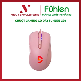 Chuột Gaming Có Dây Fuhlen G90 Pink ( Màu Hồng )