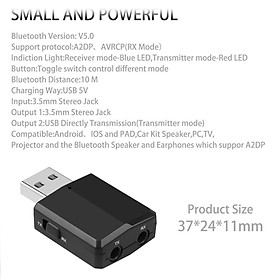 TV USB 3.5MM Bluetoooth  & Receiver  for PC Computer