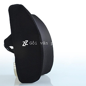 Gối Tựa Lưng Ghế Văn Phòng, Ô Tô Cao Su Non, Chống Đau Mỏi Lưng, Đau Cột Sống ZURI PILLOW - GTL01