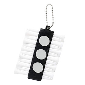 Golf Tee Holder with 12Golf Tees and 3 Balls Markers Golfer Golf Tee Carrier