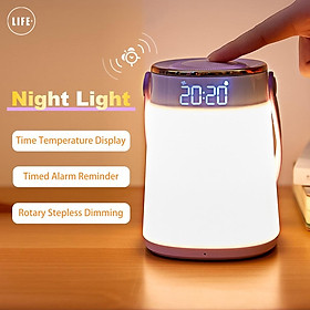 Hình ảnh Đèn ngủ led Xiaomi Youpin 3Life hiển thị thời gian/ nhiệt độ/ nhắc nhở cho phòng ngủ của bé