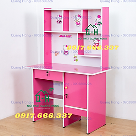 Mua Bộ bàn học sinh ván Okal màu hồng ngang 1m dành cho bé