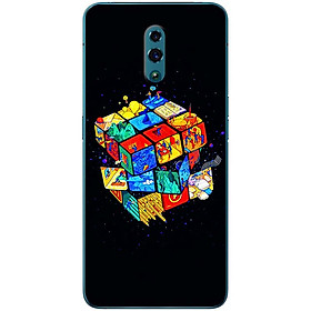 Ốp lưng dành cho Oppo RENO mẫu Rubik