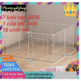 SỈ Tấm ghép chuồng quây cho thú cưng chó mèo (BÁN LẺ theo tấm) - chất lượng bền đẹp zz01-42