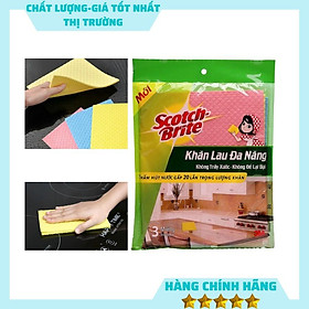 Hình ảnh Bộ 3 Khăn Lau Bếp 3M Siêu Thấm Hút Nước Và Dầu Mỡ 18*20