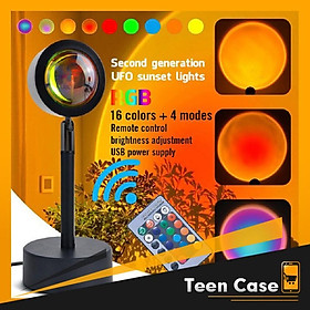 Mua Đèn hoàng hôn 16 màu có điều khiển và 4 màu chuyển đổi màu ảo diệu để chụp ảnh sống ảo  quay tiktok
