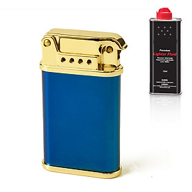 Mua Combo Hộp Quẹt Bật Lửa Xăng Z589 Làm Bằng Đồng Nguyên Khối Nhiều Màu ( Giao Màu Ngẫu Nhiên ) + Tặng Bình Xăng Chuyên Dụng Cho Bật Lửa Xăng Đá Cao Cấp