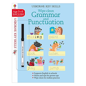 Usborne Usborne Key Skills Wipe-clean Grammar & Punctuation 5-6
