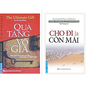 Sách - Combo Quà tặng vô giá + Cho đi là còn mãi - FirstNews