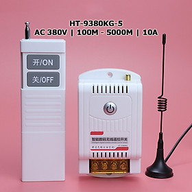 Mua Công tắc HT-9380KG-5 380V bộ điều khiển từ xa 5000m 5km cho điện 3 pha