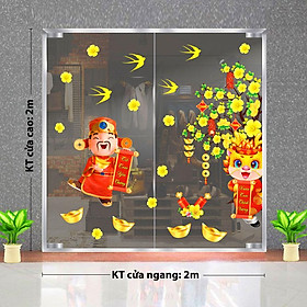 Mua DECAL TRANG TRÍ TẾT 2024 SỐ54