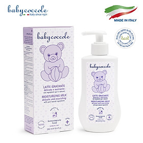 Sữa dưỡng thể chiết xuất hạnh nhân Babycoccole 250ml 0M+