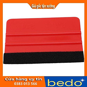 Mua Gạt decal màu đỏ  có thể gạt decal được ở góc cong