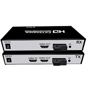 Mua Bộ Kéo Dài HDMI Qua Dây Quang Xa 20KM Chuẩn TCP/IP Có Module Điều Khiển Từ Xa Kèm Nguồn 5V/2A