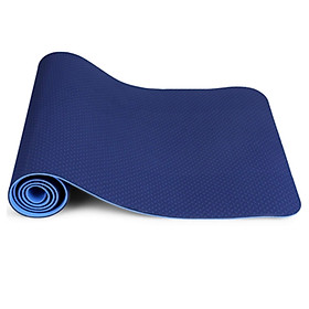 Thảm Tập Yoga 2 Lớp TPE 6mm Cao Cấp - Thảm Tập Gym và Yoga Chuyên Nghiệp QS - Giao ngẫu nhiên