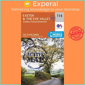Sách - Exeter and the Exe Valley by Ordnance Survey (UK edition, paperback)