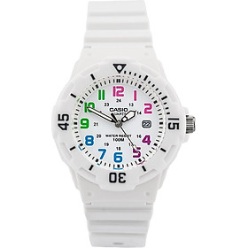 Đồng Hồ Nữ Dây Nhựa Casio LRW-200H-7BVDF (39mm) - Trắng
