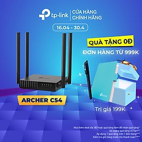 Bộ Phát Wifi TP-Link Archer C54 Băng Tần Kép Chuẩn AC1200 - Hàng Chính Hãng