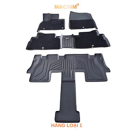 Thảm sd3 lót sàn ô tô 2 lớp cao cấp dành cho xe Hyundai Palisade nhãn hiệu Macsim - ( Giảm giá nhưng chất lượng khôn