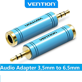 Hình ảnh Đầu chuyển đổi Audio 3.5mm (M) sang 6.5mm (FM) Vention VAB-S04-L - hàng chính hãng