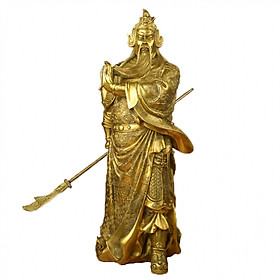 Mua Tượng quan công Vân Trường đứng bằng đồng thau