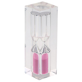 3 Minutes Clear Acrylic Hourglass Sandglass Sand Timer Kitchen Clock