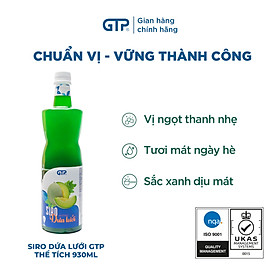 Siro GTP hương Vải/ Trái cây tổng hợp/ Dưa lưới