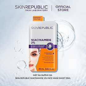 Mặt nạ dưỡng da Skin Republic Niacinamide 2% Face Mask Sheet 25ml