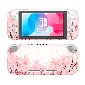 Mua Skin decal dán Nintendo Switch Lite mẫu Pink Sakura 2 (dễ dán  đã cắt sẵn)