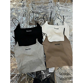 ÁO BRA THUN HAI DÂY SIÊU XINH DƯỚI 55KG DÀNH CHO NỮ