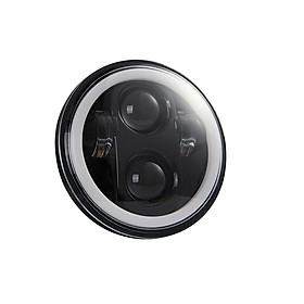 5.75 inch LED Headlight Motorcycle Projector Headlamp Super Wide Angle Driving Light