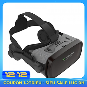 Combo Kính thực tế ảo VR Shinecon G07e - kèm headphone - Hàng Nhập Khẩu
