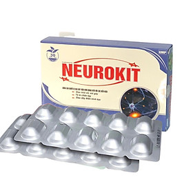 ￼viên uống Neurokit QT - hộp 30 viên - Đau Dây Thần Kinh , Tê Nhức Xương Khớp, Vinaphar