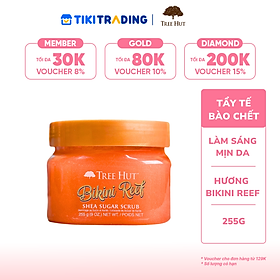 Tẩy tế bào chết cơ thể Tree Hut Bikini Reef Shea Sugar Scrub 255g