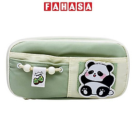 Bóp Viết Vải Panda - Shunde 8138 - Màu Xanh Lá