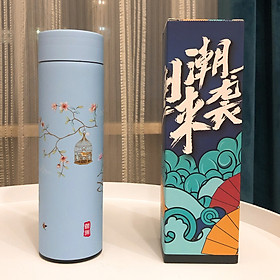 Mua Bình Giữ Nhiệt Bình Nước Họa Tiết Tranh Phong Cảnh Retro Phong Cách Nhật Bản  DRU - Hàng Chính Hãng